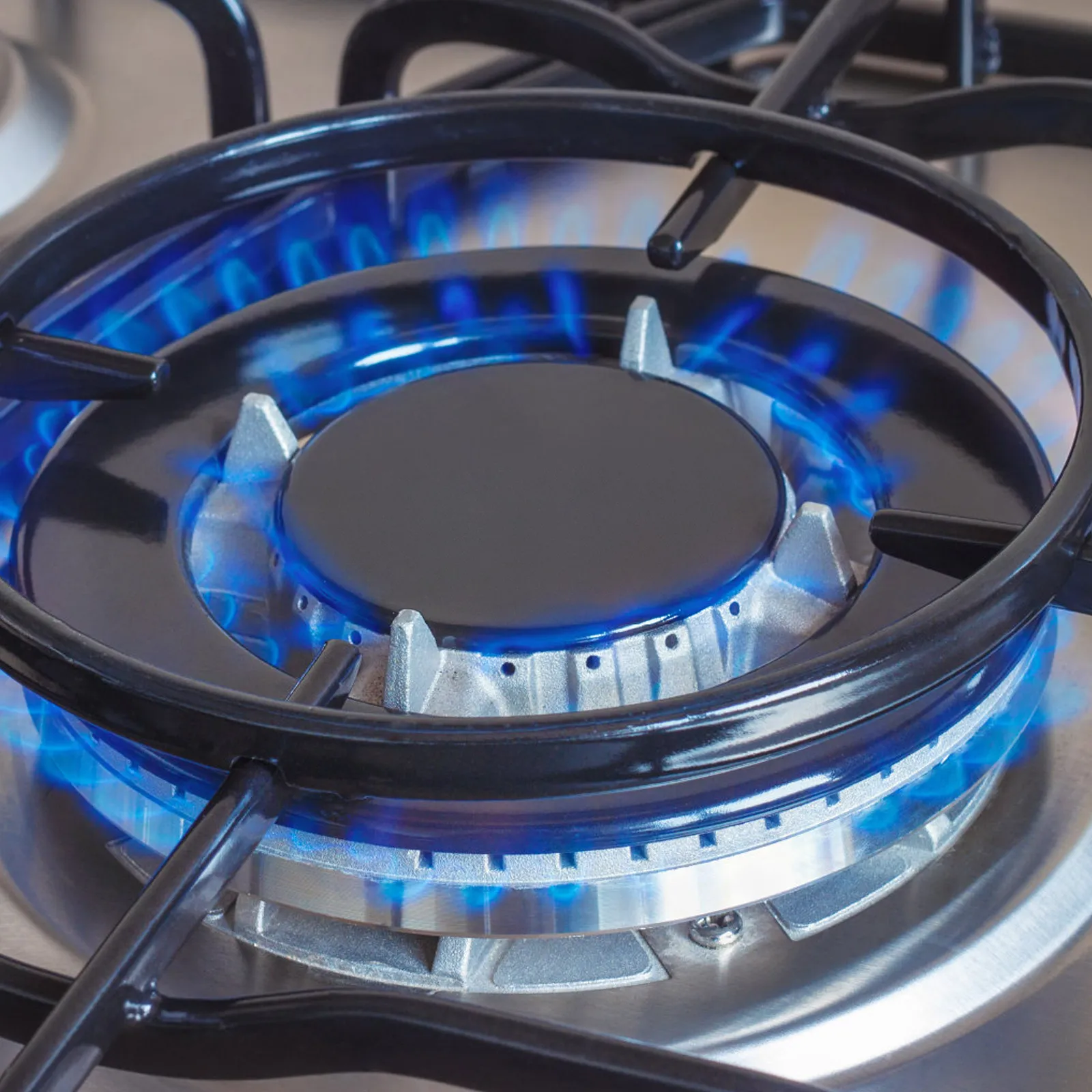 1Set Reliable Gas Stove Head Replacement Parts Burner Cap Set for Kitchen Stove Supplies Universal Design Sturdy Construction