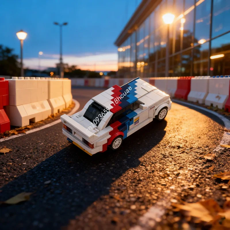 

455 деталей MOC BMWedd DTM City Champions: Конструктор, развивающая игрушка для сборки, креативный подарок на Рождество