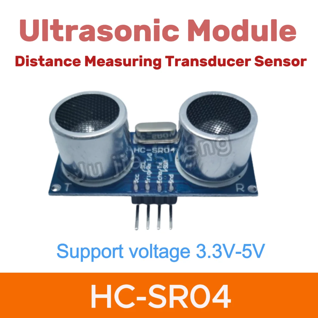 1-5 (PCS) HC-SR04 SR04 Czujnik odległości dla Arduino 3,3 V-5 V Czujnik ultradźwiękowy