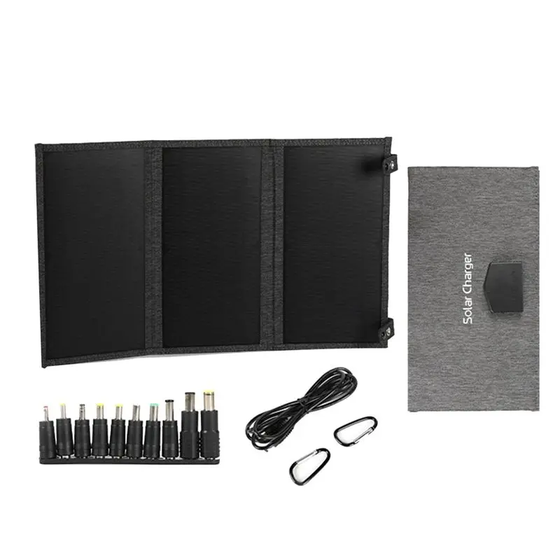 

A23F-30W 18V Folding Solar Panel Type-C Usb Photovoltaic Outdoor Mobile Phone Fast Charging Mobile Power Bank