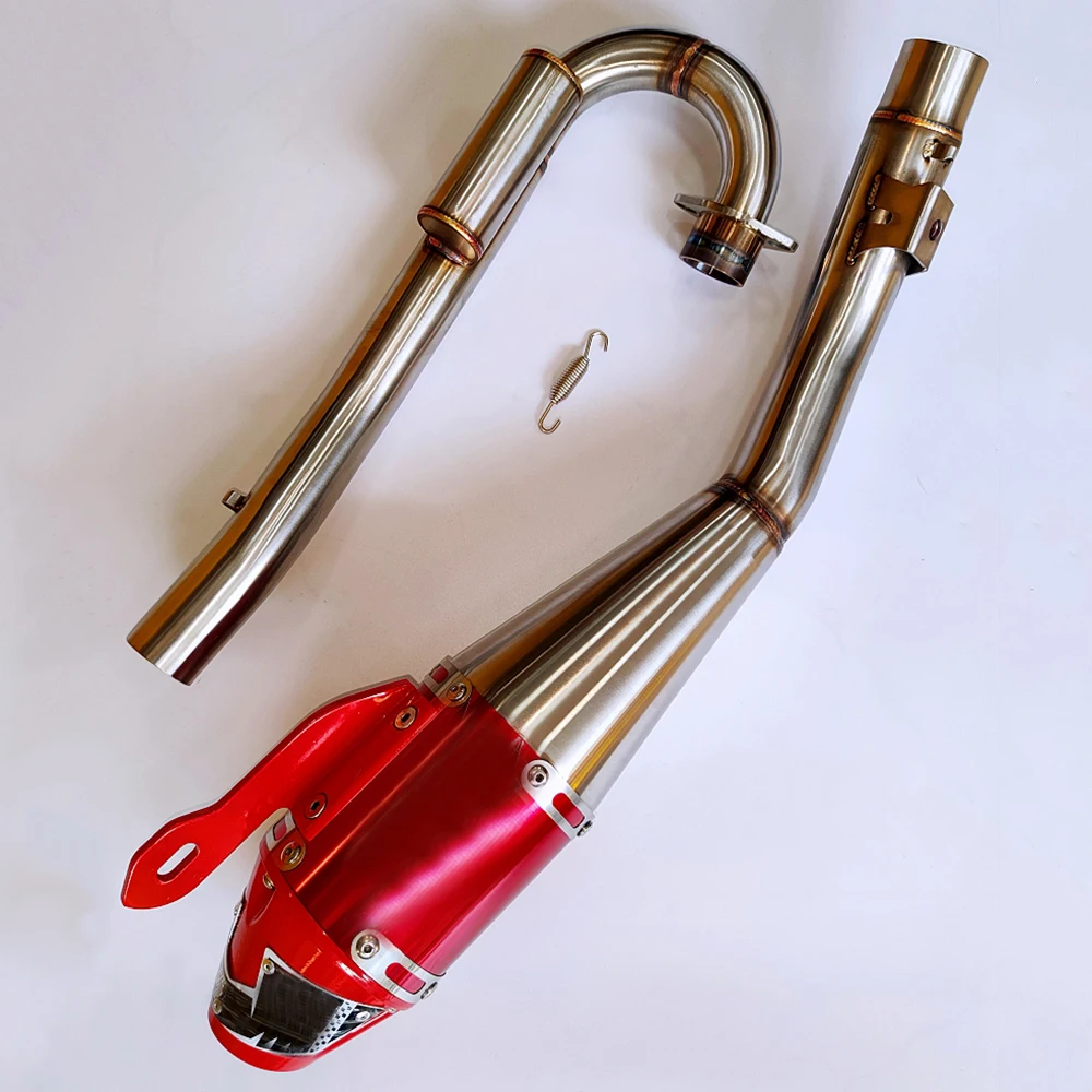 دراجة نارية العادم الأنابيب الجمعية الخمار الفولاذ المقاوم للصدأ JPM الصينية عالية الجودة قطع غيار الدراجات النارية CRF250 #5