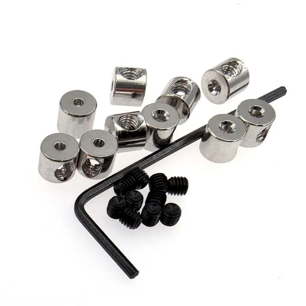 10pcs Pin Locking Backs Pin Locks Backs Locking Pinbacking Pinback Clasp with Wrench for Insignia Name Tag Landyards Badge
