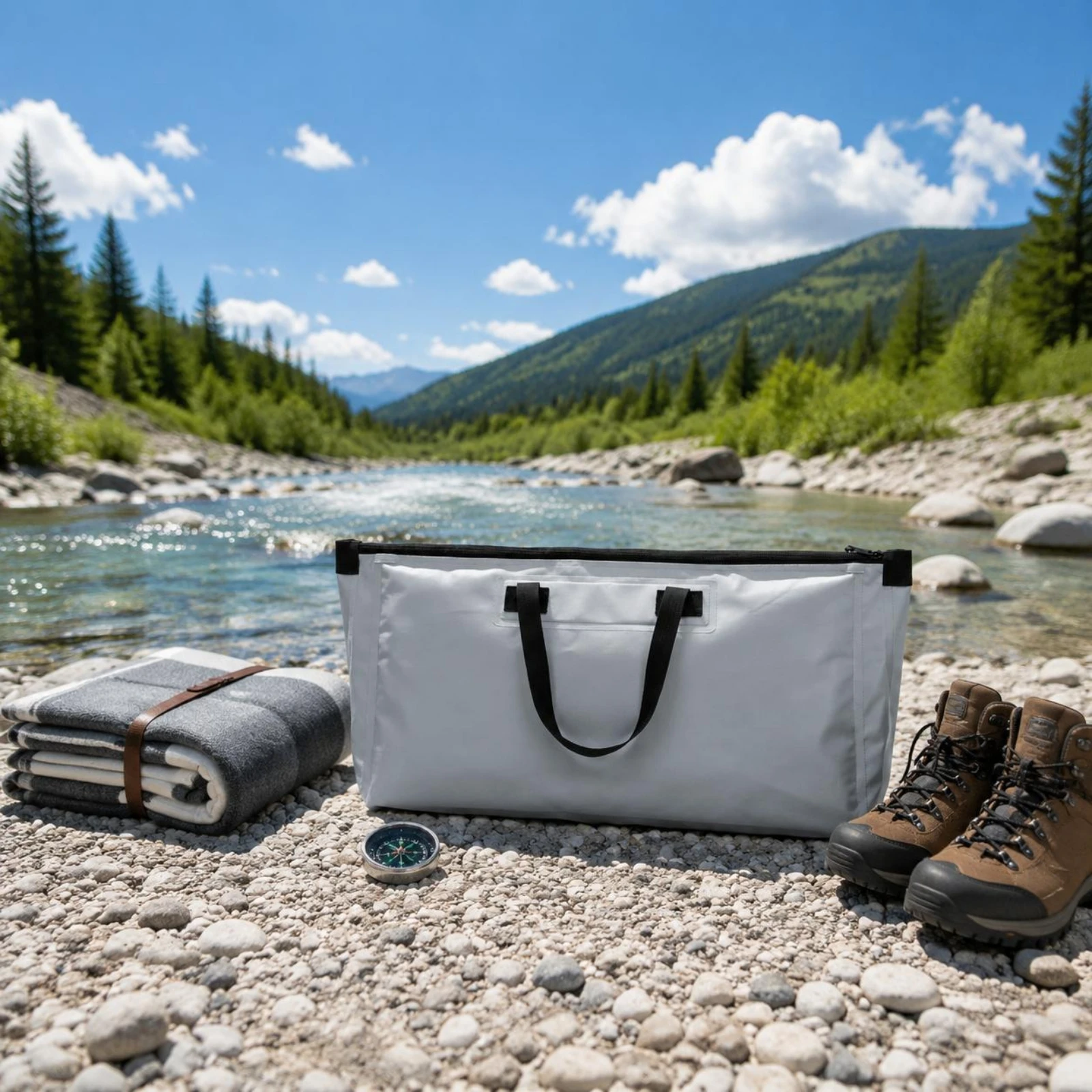 

Seafood Cooler Bag Portable Insulated Seafood Bag Outdoor Gear Leakproof Wear-Resistant for Anglers