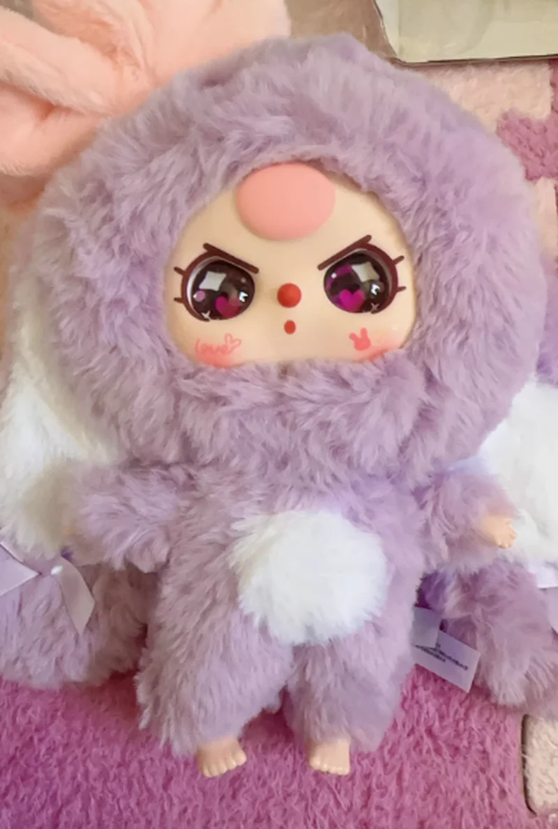 Genuíno 2025 em estoque caixa cega brinquedo bebê três segunda geração macaron pequeno coelho v2 bonito pingente ornamentos brinquedos presentes da menina