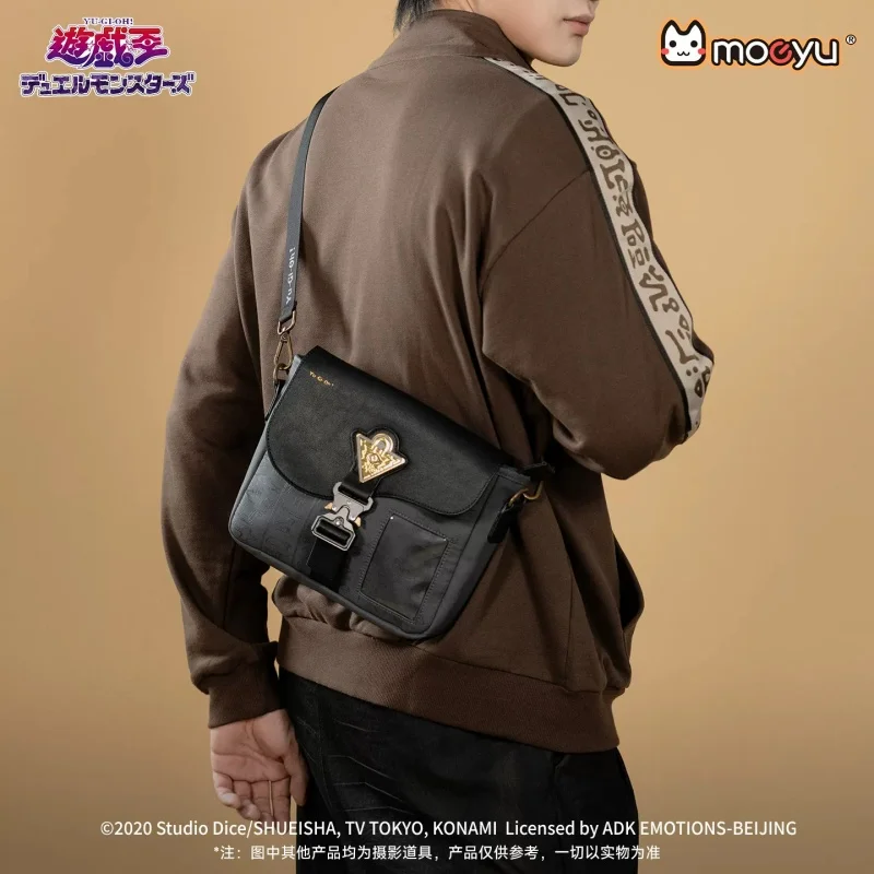 In Stock Moeyu Original Yu Gi Oh Crossbody Bag Anime Licensed Messenger Bag Portable Shoulder Bag For Commute Outdoor Travel