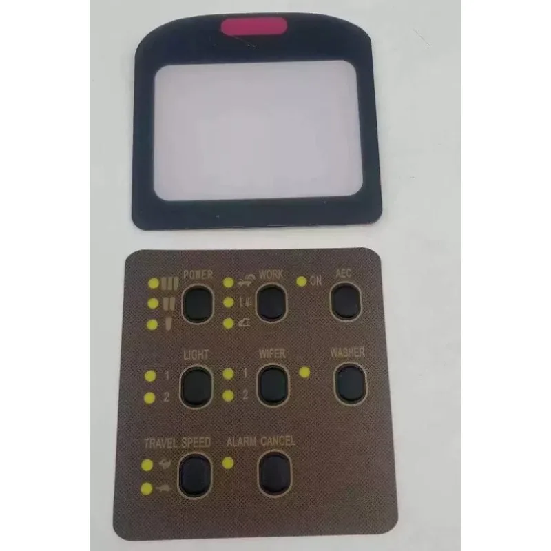 

Excavator Cab Display Button Meter Sticker For CAT E312 320 330V1V2BCD