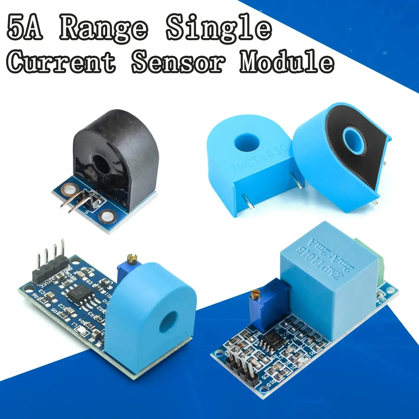 

Active Single Phase Voltage Transformer Module AC Output Current Voltage Sensor for Arduino Mega ZMPT101B 2mA ZMCT103C 5A