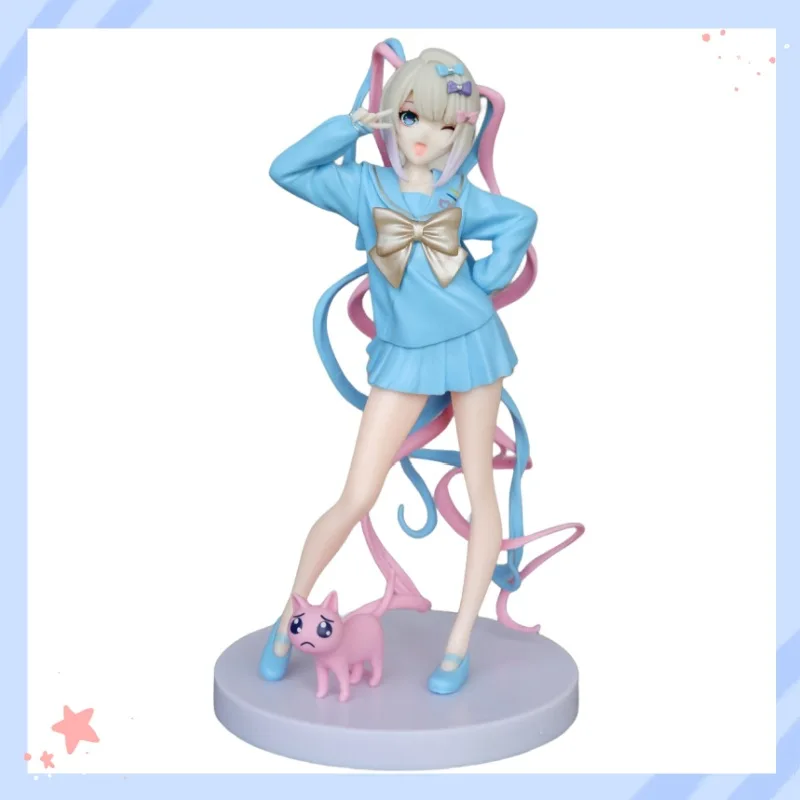 فتاة المحتاجة جرعة زائدة أنيمي الشكل المنبثقة موكب كانجيل PVC جمع نموذج kawaii الشكل عيد ميلاد اللعب