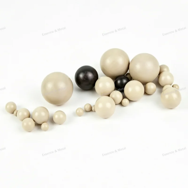 PEEK High-Performance Plastic Ball Solid Ball 2mm-26.5mm Polyetheretherketone High-Precision Ball Corrosion-Resistant Insulation