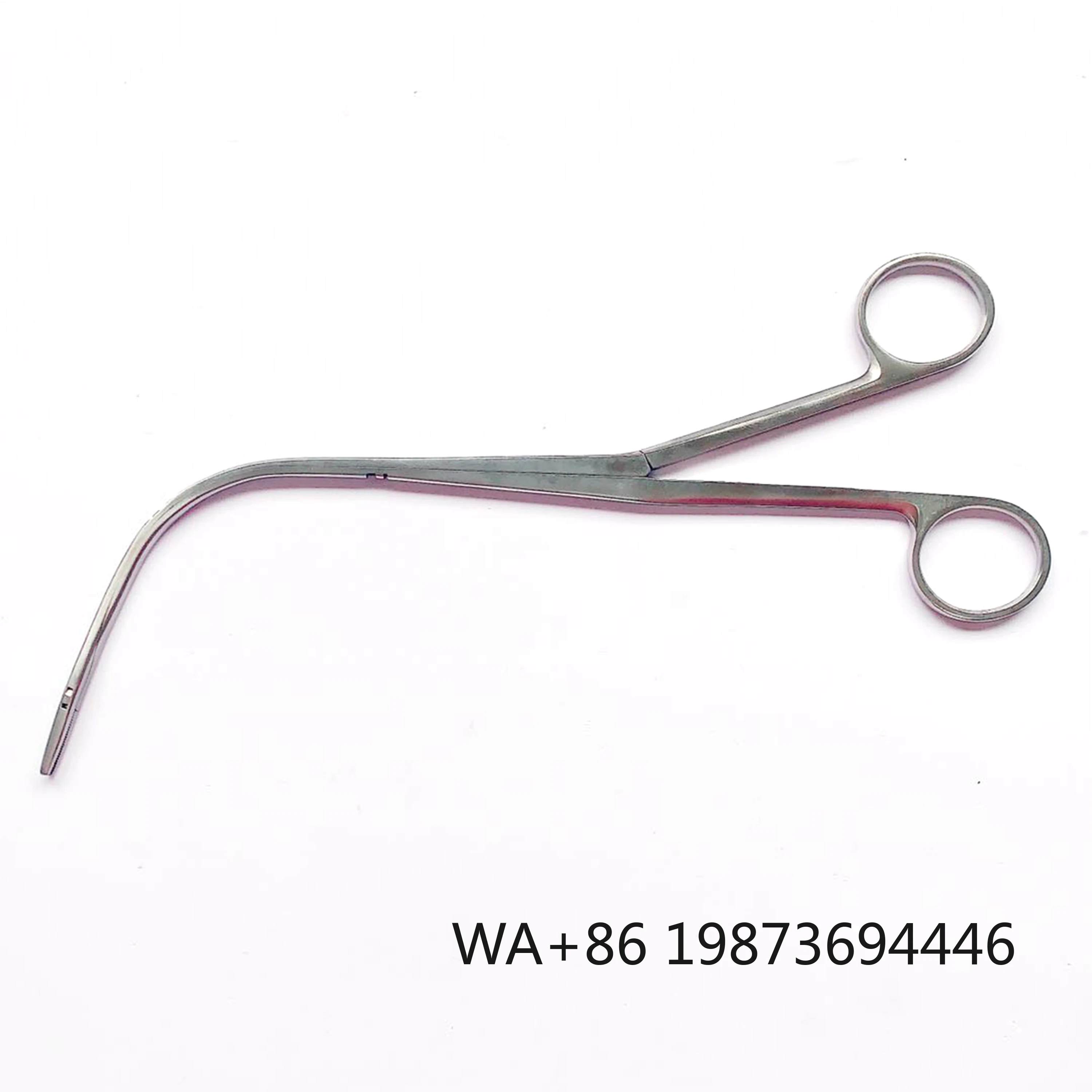 

Manual Indirect Laryngeal Forceps, with Tooth and Bowl Laryngeal Instruments