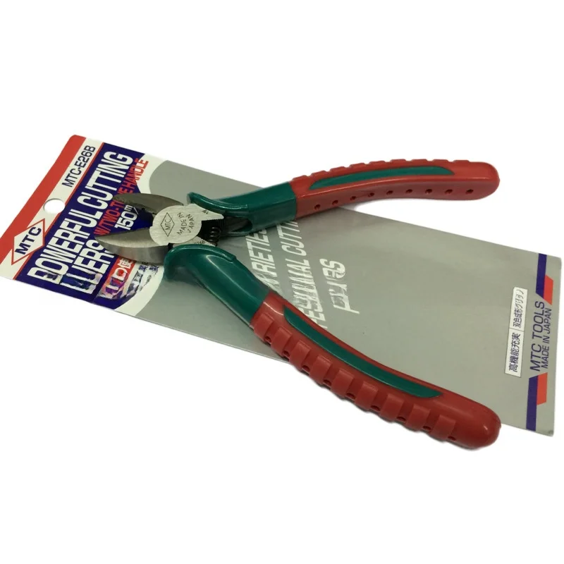 

Authorized Japan MTC E26B Diagonal Pliers Heavy Duty Electrician