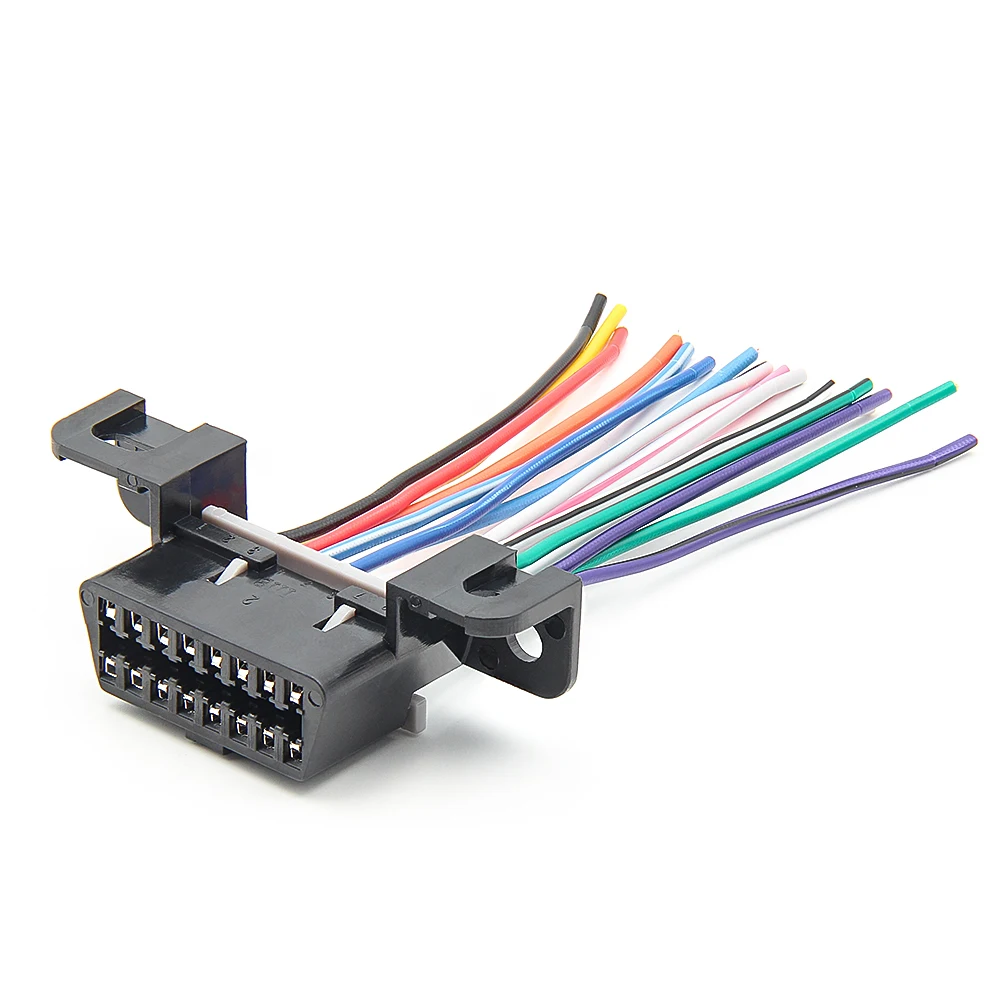 OBD2 16-Pin Buchsen-Verlängerungskabel OBDII J1962 DIY Auto-Scanner-Kabel 10cm Kfz-Diagnosewerkzeug OBD 2 Anschlusskabel – Detail 8