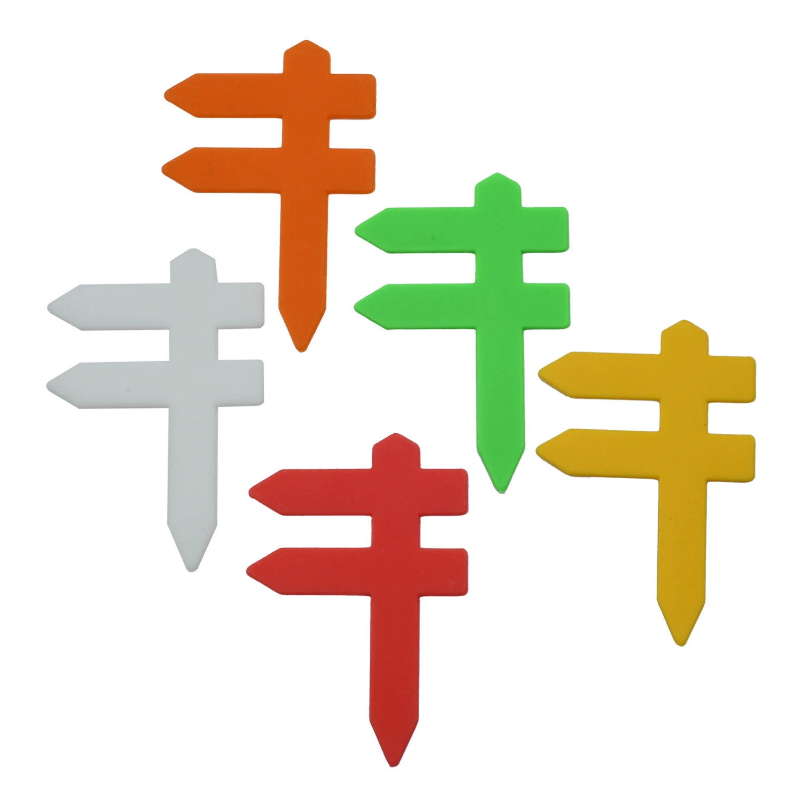 100 قطعة نبات زينة البستنة تسميات صينية الشتلات زهرة النبات النباتات النباتية حديقة الاتجاه علامة 7x4.6 سنتيمتر علامة النبات