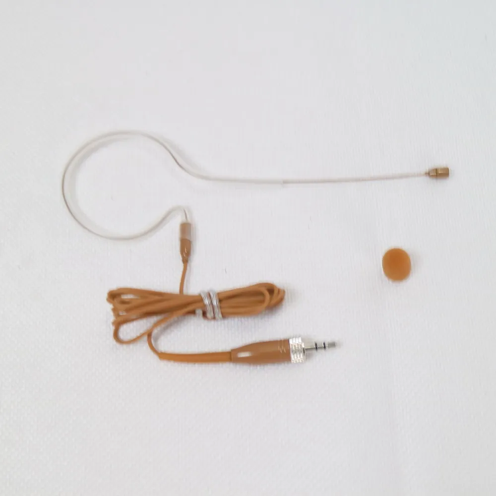 51色の片面ヘッドセットマイクマイク,slタンカラー,ワイヤレスボディパックシステム,sennheiser g2,g3,g4,ew100,300, 500,em6000,9000