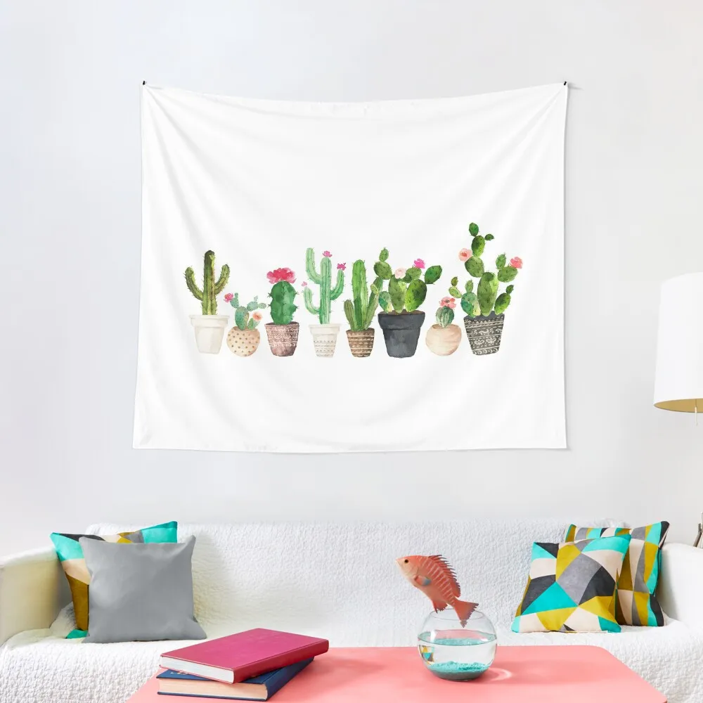 

Cactus Tapestry Japanese Room Decor Aesthetic Decoration Tapestry