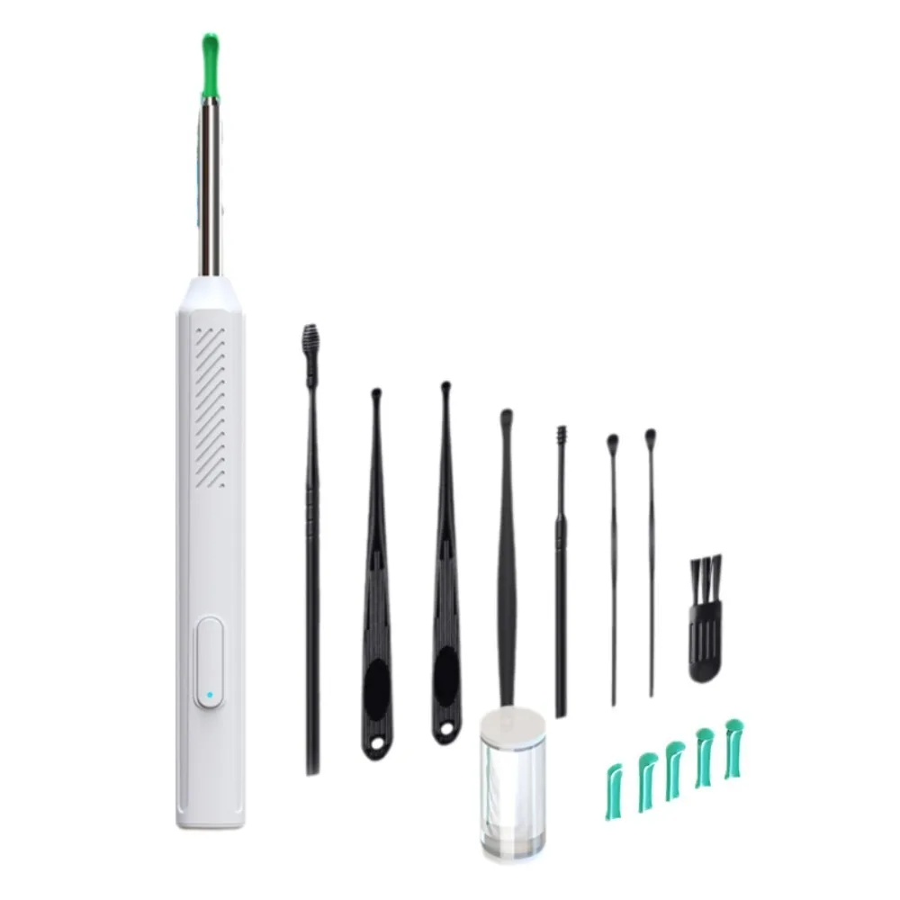 

Безопасный беспроводной умный визуальный очиститель ушей, камера, эндоскоп, светящаяся ушная пломба, зарядка через USB, инструмент для удаления ушной серы, детский инструмент