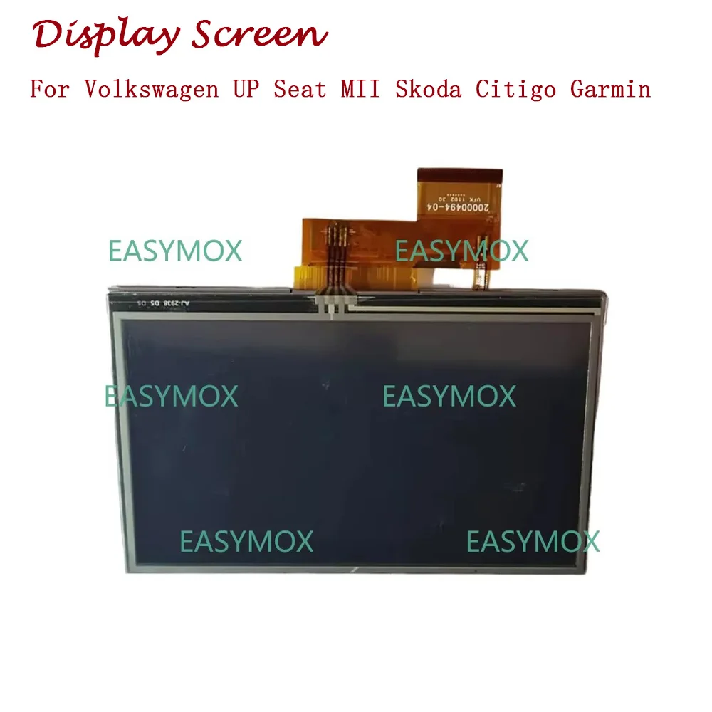 

10R-046953 LCD Full Display Screen for Volkswagen UP Seat MII Skoda Citigo Garmin Car Parts Replacement