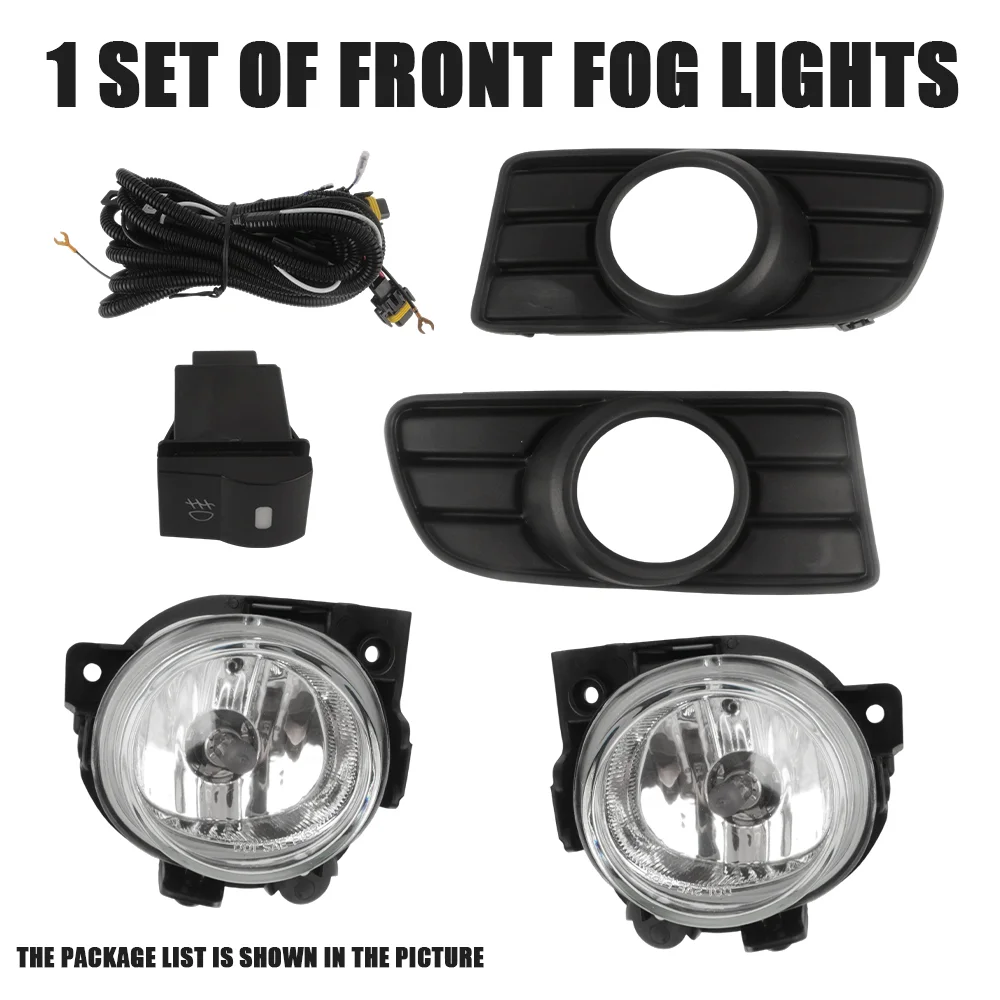 Fog Light Assembly for Mazda BT-50 UN 2006-2008 Driving Lamp Pair Direct Replacement