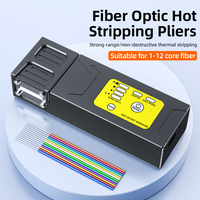 U9 Fiber Thermal Stripper Pliers Heated Optical Wire Stripping Slitter Ribbon Fiber Hot Stripper Thermal strippingof 12 fibers