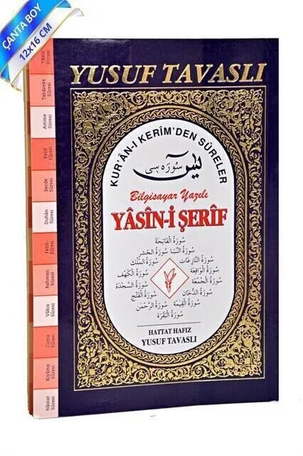 Book of Yasin - Bag You-128 Pages - Tavaslı Publishing House - Mevlüt Gift