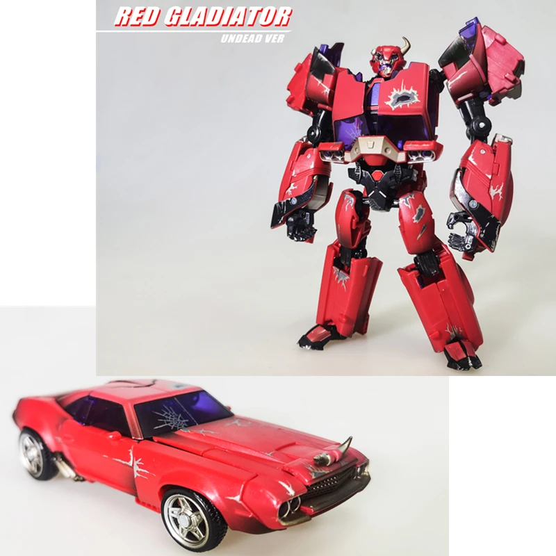 APC-Toys Red Gladiator Underead ver Transformation CliffJumper Action Figure Leader Car