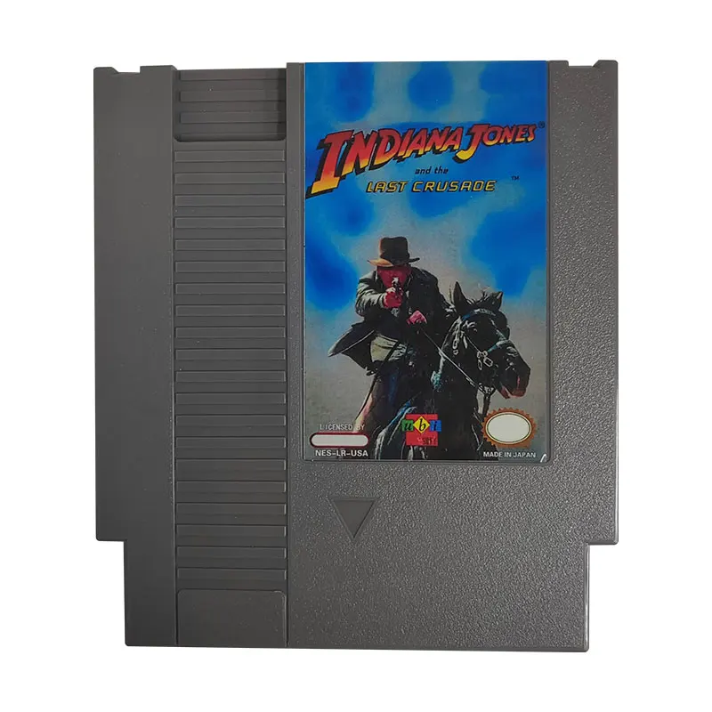 

Игровой картридж Индиана Джонс для консоли, 72 контакта, NTSC и PAL
