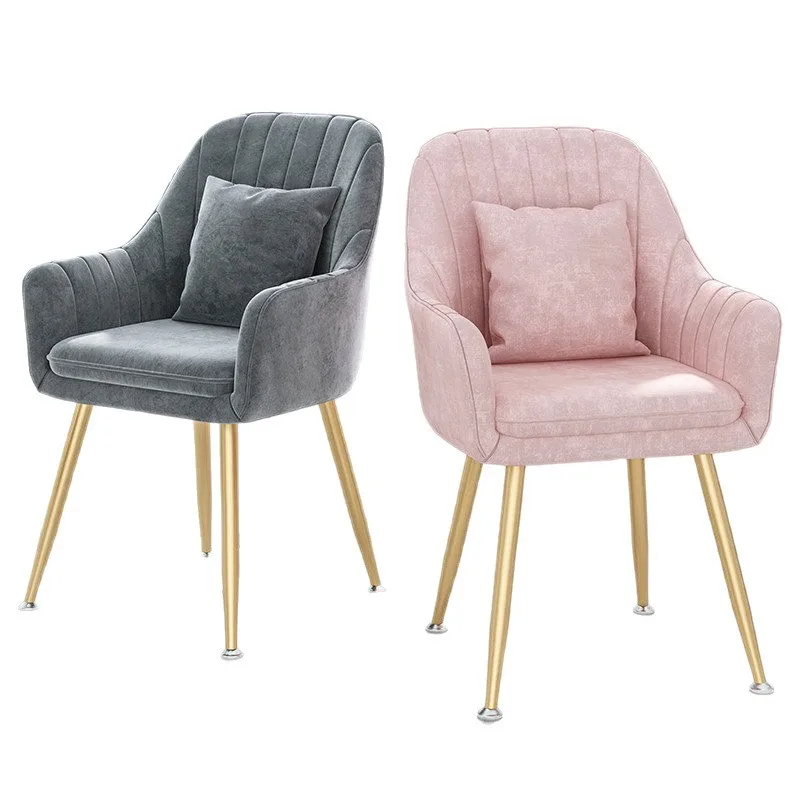 

pp-Internet-famous chair, makeup chair, comfortable backrest,nail art ,light luxury,girlish heart,bedroom room,dressing stool