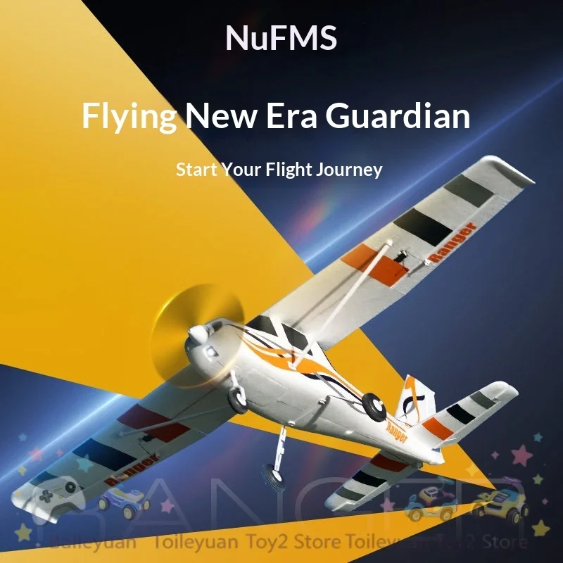 Fms Remote control model aircraft 850Mm Ranger Fixed Wing Model Beginner Entry Practice Remote Control Aircraft For Hobby Flyers