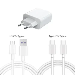 2in1 Port 30W Charger Gallium Nitride Plug USB PD Type-C Fast Charging Cable for DJI Mini 3 3Pro / Mini 4Pro Drone Accessories
