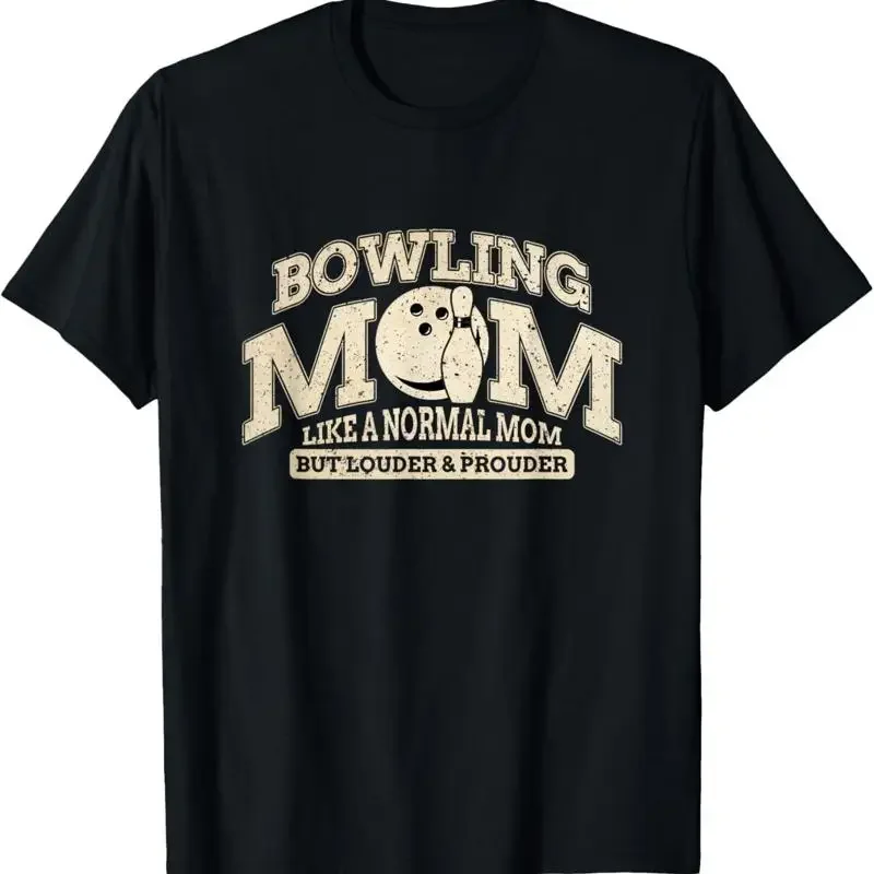 Bowling Mom Bowler Player Vintage Mother Day T Shirt