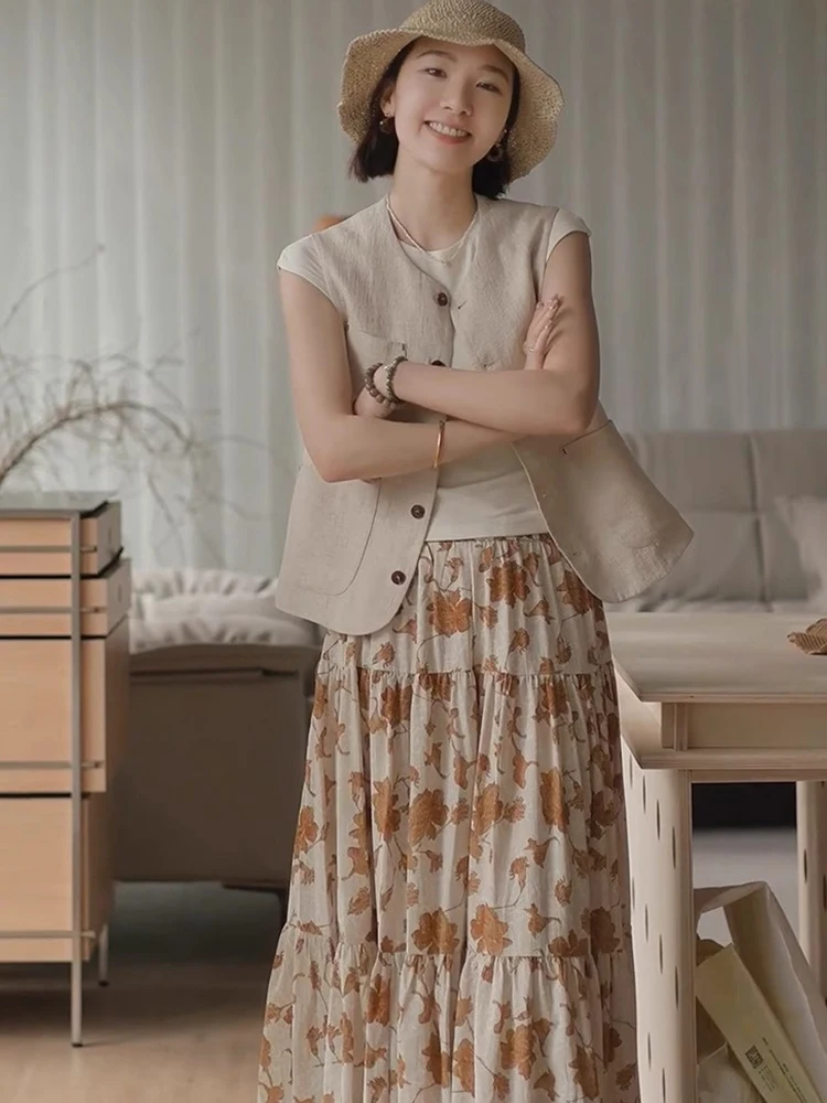 

Faionable Retro Slimming Single-Button Vest 2025 New Sle Light Maturi Wind Suit Vest Ele Personali Women's Jaet