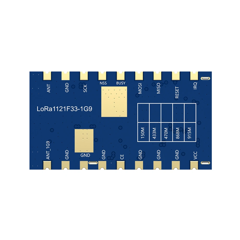 2PCS/Lot LoRa1121F33-1G9 2W 400-480MHz and 0.8W S-band 1.9-2.0 GHz Wireless Communication dual-band communication module