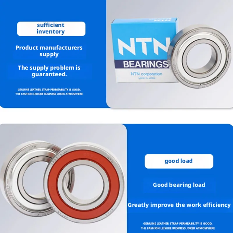 100 ٪ تحمل NTN اليابانية الأصلية 5PCS 6202-ZZ 6202-LLU ABEC-9 BALL BEARING 15X35X11MM عالية السرعة عمق جروف 6202 حامل