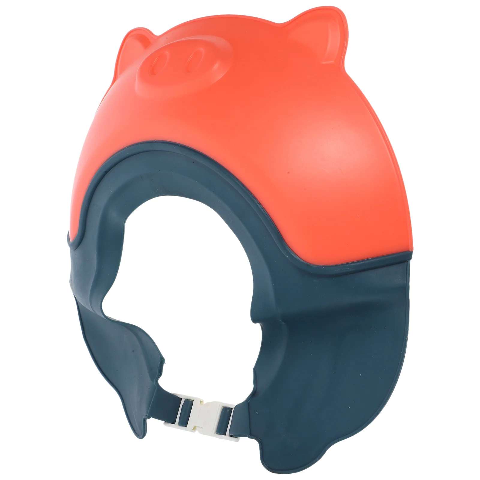 

Детская шапочка с шампунем, водонепроницаемая, предотвращающая поток спины, регулируемая детская шапочка для ванны, мультяшный дизайн, защита ушей, мытье волос