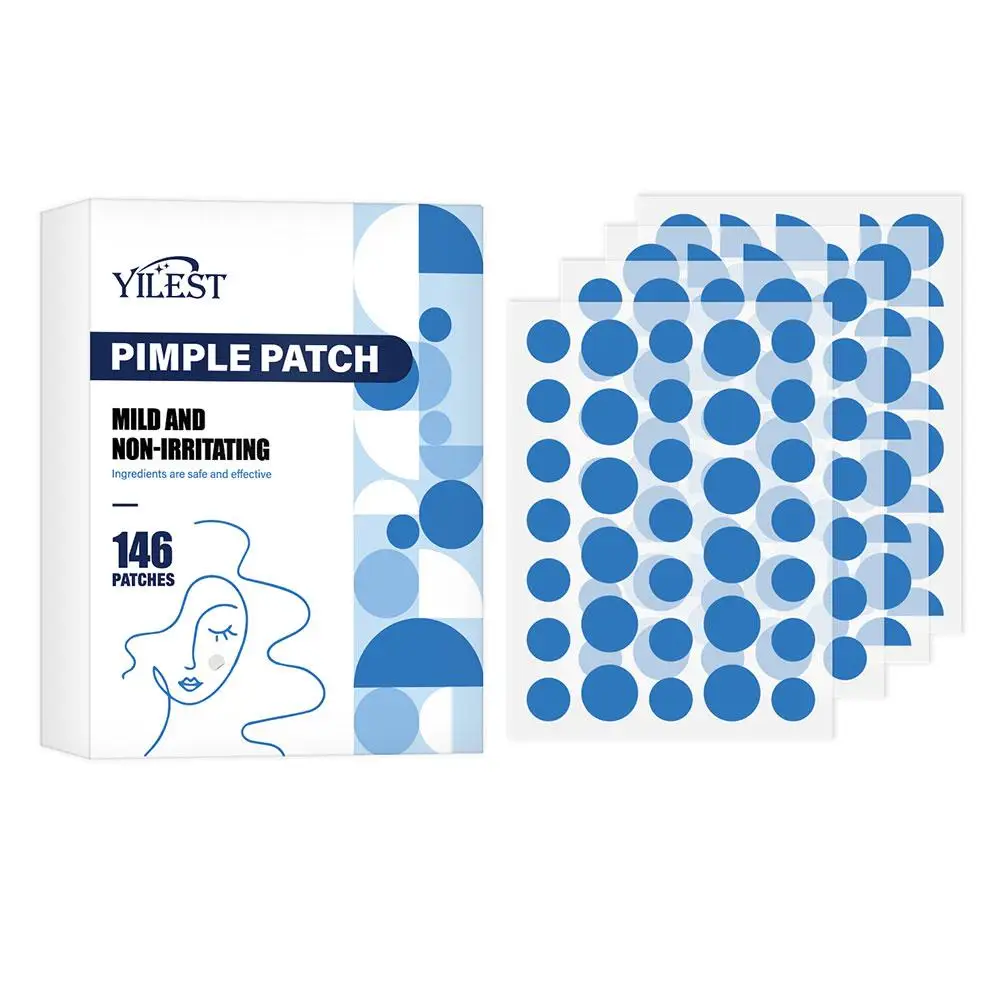 Acne Pimple Patch Stickers Acne Pimple Remover Tool Oil Care Skin Acne And Patches 146 Patch Absorb Face Pus W0D4