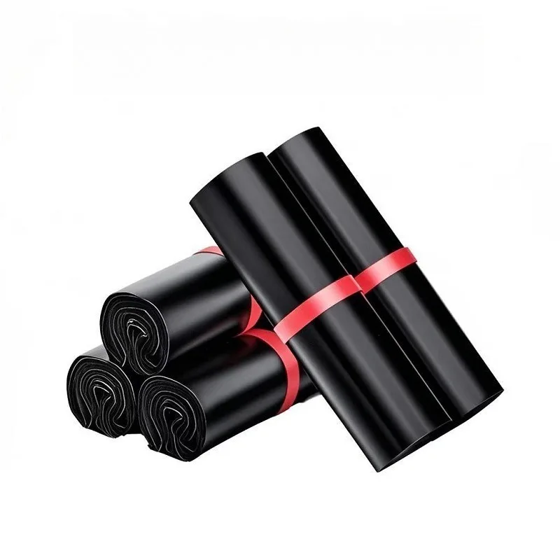 Thickened Virgin Material Courier Bags Black White Waterproof Plastic Shipping Packaging Bag For Express Parcel Packing