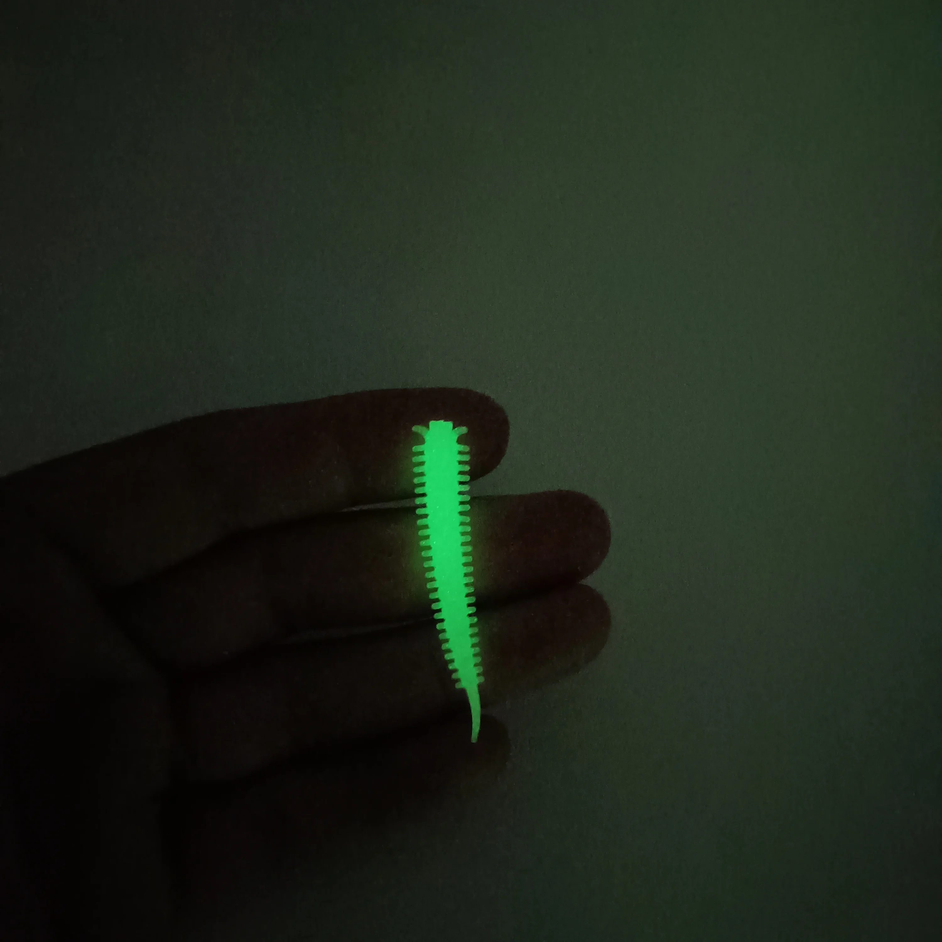 DUODUOYU 30PCS ใหม่ซิลิโคนเหยื่ออ่อน 0.5g/45mm Wobbler Bass Pike ประดิษฐ์ Swimbait Jigging Soft Lures Fishing Tackle