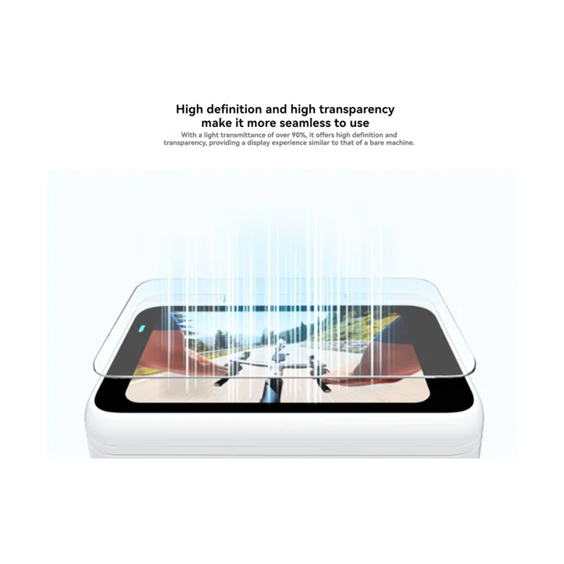 A25P High-Transparency Tempered Glass Screen Protector For GO Ultra HD 2.5D Curved Corners