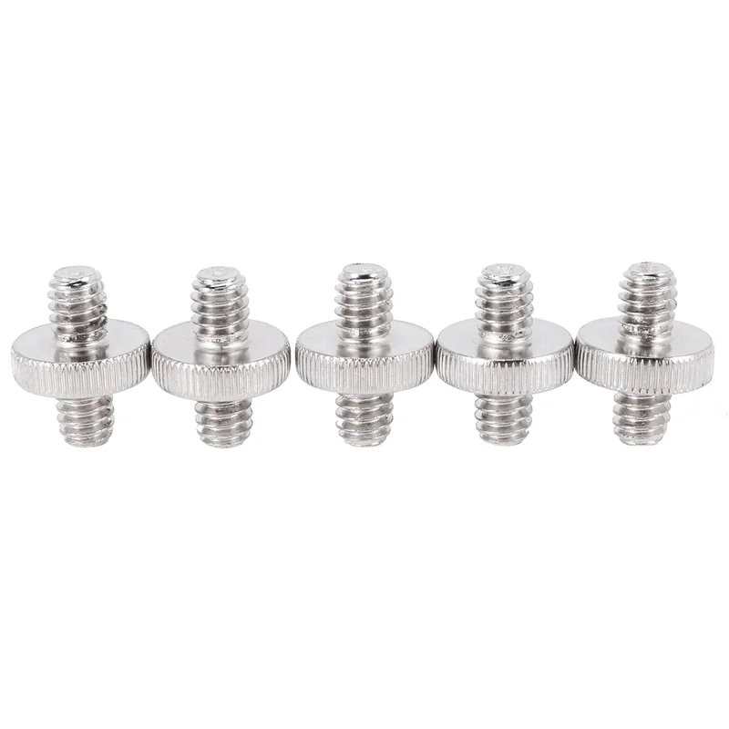 Daily 110X Camera Screw Adapter 1/4 To 1/4 Screw 1/4 To 3/8 Tripod Screw Adapter Converter Brass Screw Adapter Spigot Screw