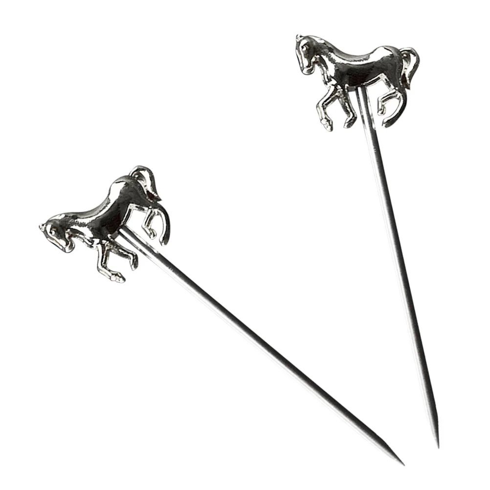 

2 Pcs Brewing Stick Fruit Sign Decorative Picks for Party Coffee Bowl Decoration Swizzle