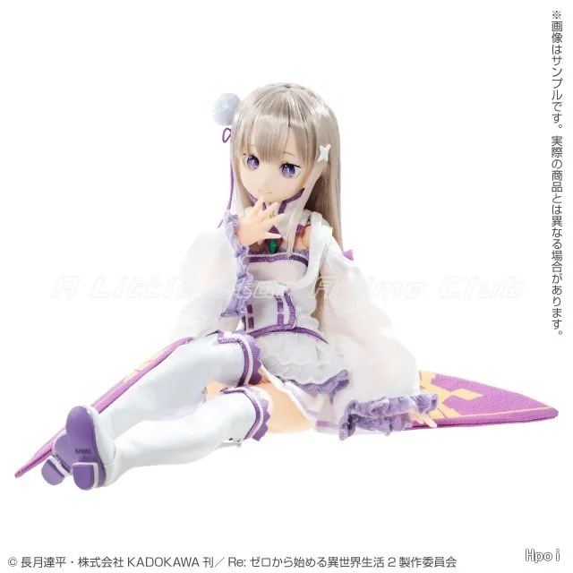 

In Stock Original Azone PureNeemo No.143 Re0 Emilia 1/6 Gift Collection Model