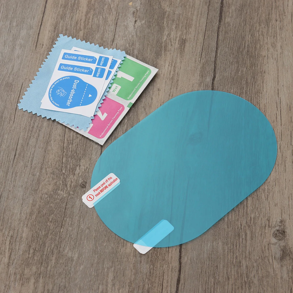 

2Pcs Anti Fog Car Rearview Mirror Protective Film Clear Rainproof Scratch Resistant 13.5x9.5cm Nano Coating Anti Glare