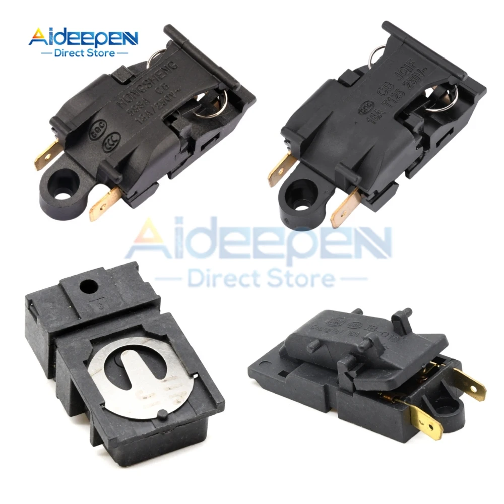 5Pcs 10/13/16A Kettle Switch/white Boiler Thermostat Switch Electric Kettle Steam Pressure Jump Switch ZL-189-A/JB-01D/XE-3-01E