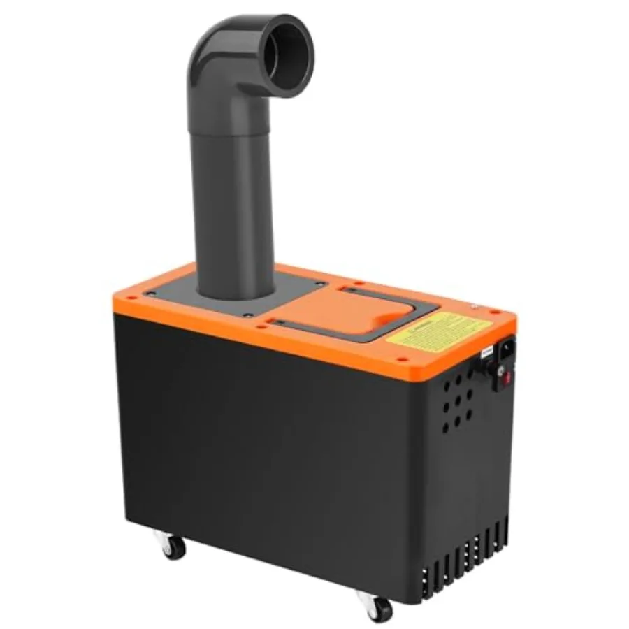 

Промышленный коммерческий увлажнитель воздуха 5000 мл/ч, сверхвысокая производительность тумана, автоматическая подача воды, два режима распыления, на колесах, для больших помещений