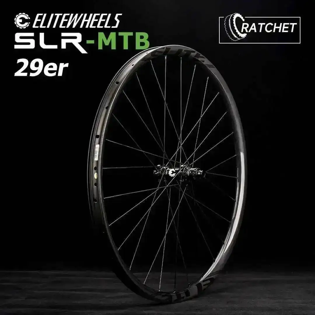 

ELITEWHEELS MTB 29er Carbon Wheels M14 Ratchet System 36T Hub Ultralight XC Trail All Mountain Carbon Wheelset Micro Spline XDR