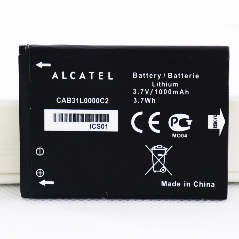 Battery CAB31L0000C1 CAB31L0000C2 battery for Alcatel i808 TCL T66 A890 One Touch 282/813 890D 891/979/3041D Phone