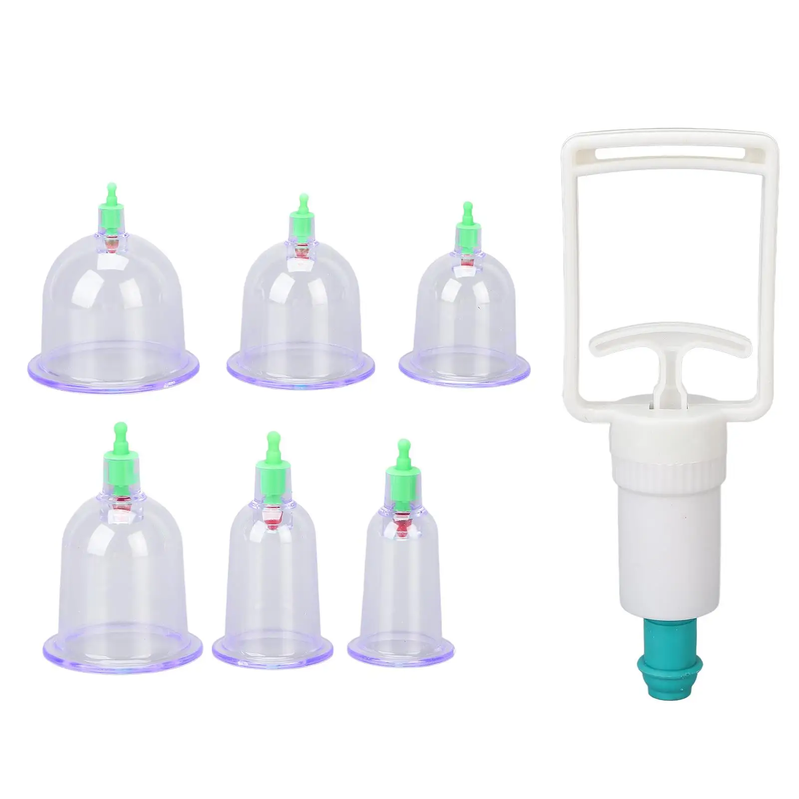 

Vacuum Cupping Therapy Set for Body Massage Cellulite Relief Guasha Suction Cups Anti Rupture Massage Tools