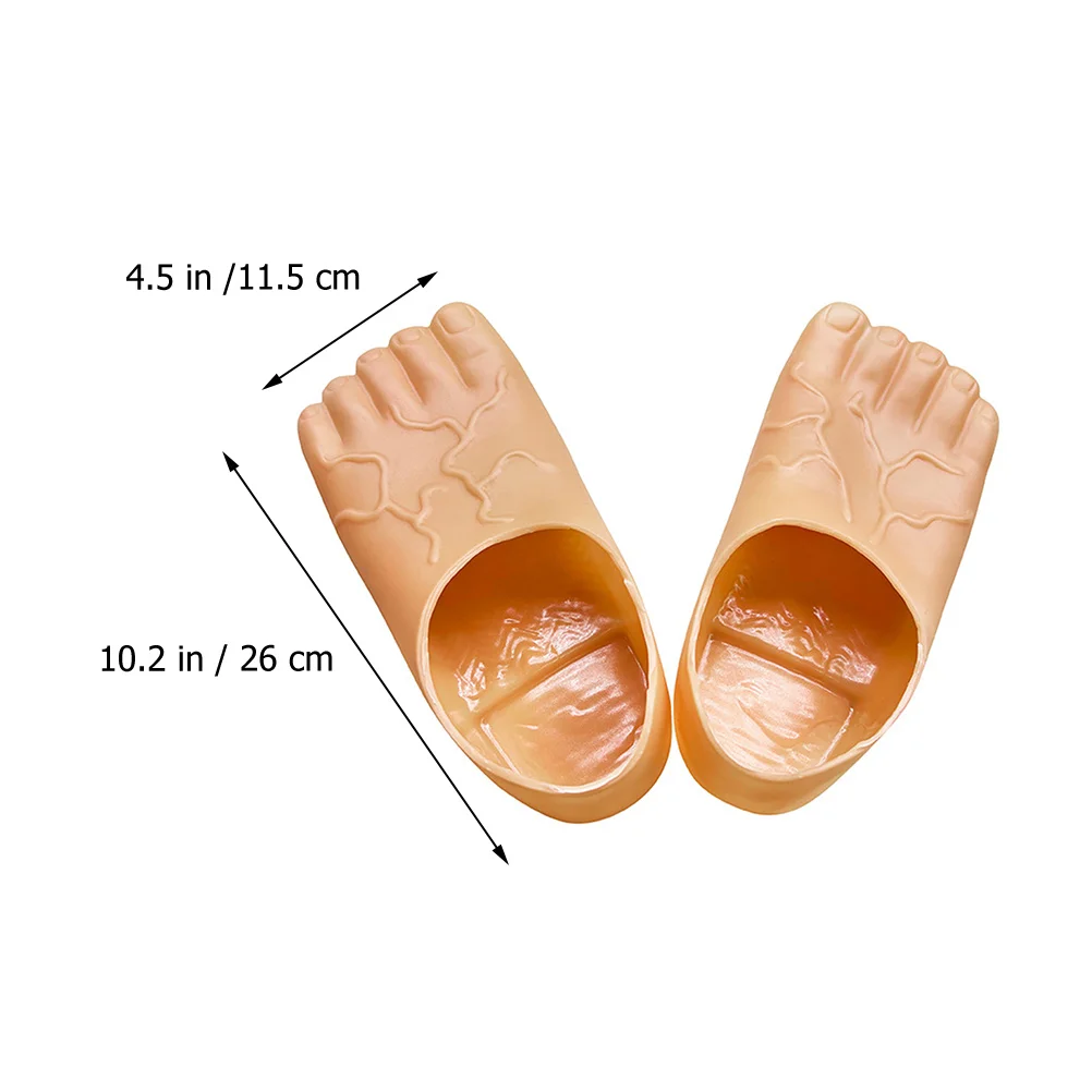 Giant Shoe Covers Feet Slippers Halloween Party Favor Makeup Cosplay Props Big Costume Plastic Exaggerated