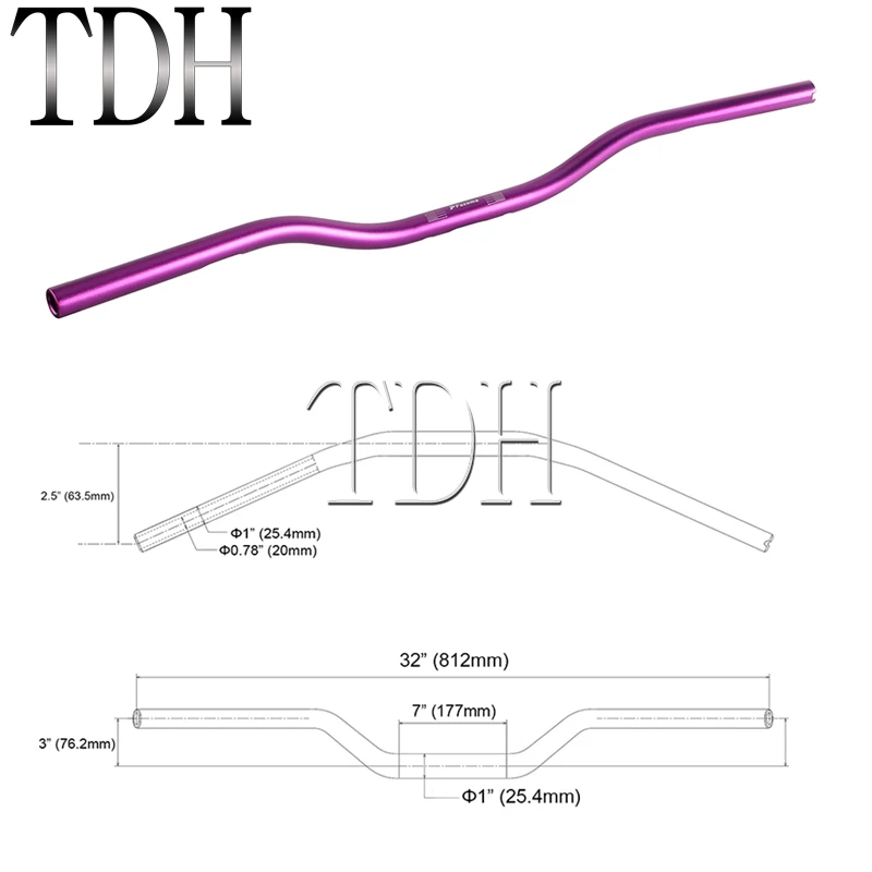 Moto 1 "25Mm 28Mm 32Mm 38Mm Handle Bar Cnc Billet Tracker Stuur Pullback Bars Voor harley Sportster XL883 XL1200 Xl 883 Dyna