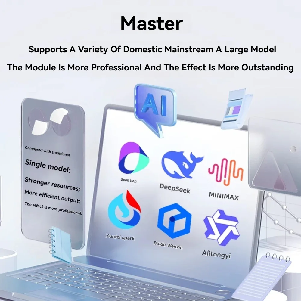 RK R87PRO AI LLM Mechanical Keyboard Wireless Tri-mode Gasket Hot-Swap Voice Control Custom Intelligent Mechanical for Office